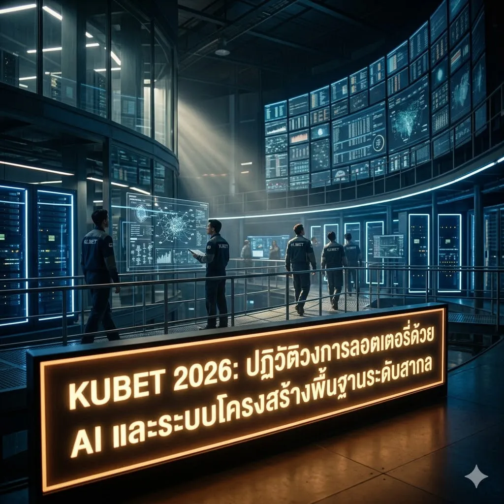 KUBET 2026: ปฏิวัติวงการลอตเตอรีด้วย AI และระบบโครงสร้างพื้นฐานระดับสากล